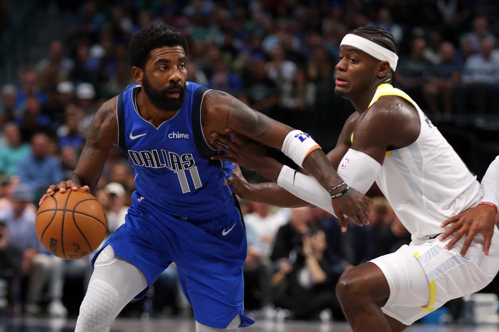 他在防守端 他在防守端